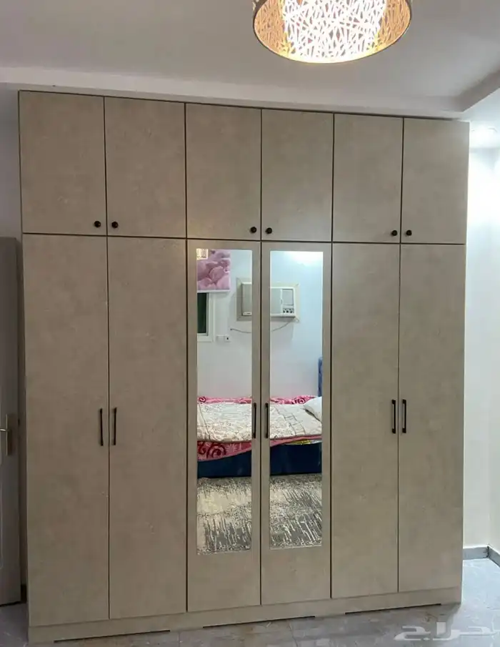 تفصيل غرف نوم تركيب ديكورات الخشبية 4