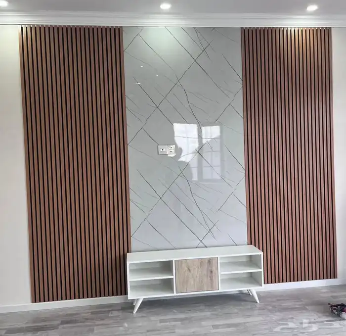 تفصيل غرف نوم تركيب ديكورات الخشبية 8