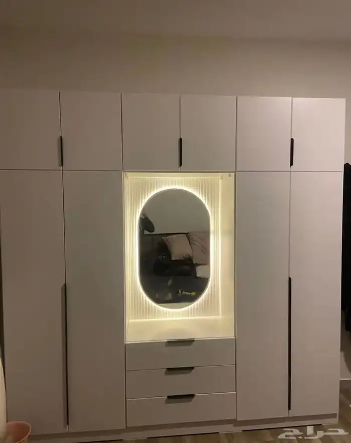 تفصيل غرف نوم تركيب ديكورات الخشبية 6