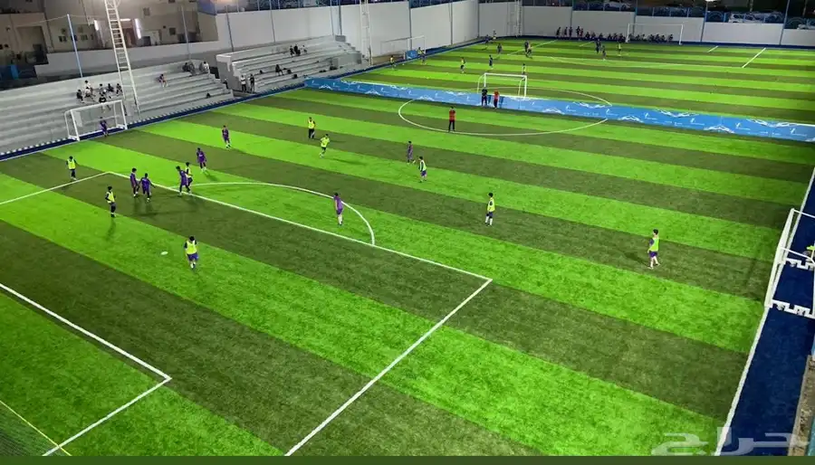تنفيذ ملاعب العشب الصناعي ومكينة فرد العشب مكينة (SMG) 15