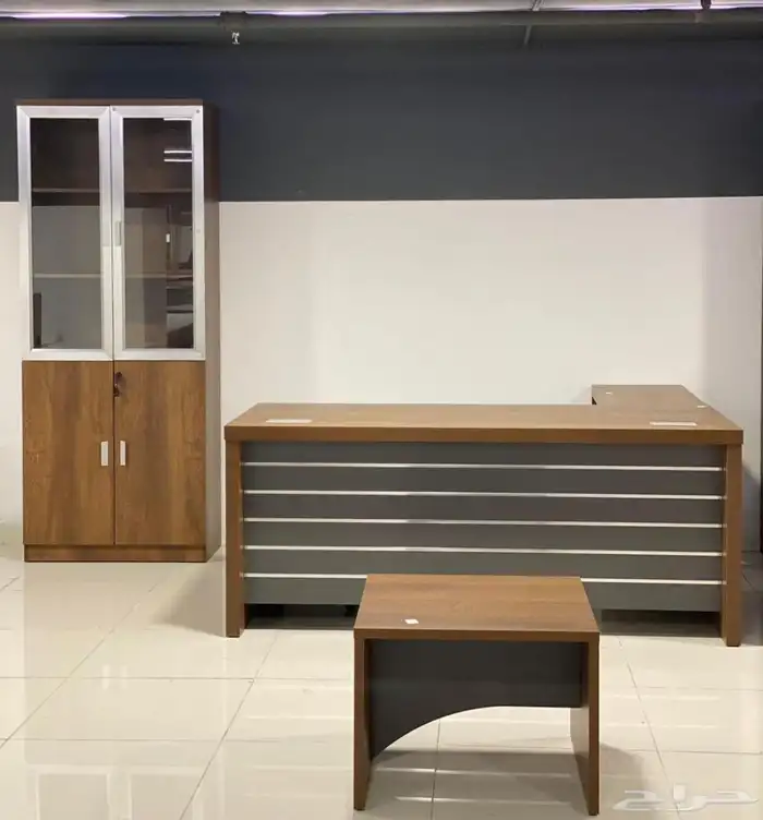 office furniture مكتب سكرتير دولاب كراسي و مكاتب طقم موظف 36