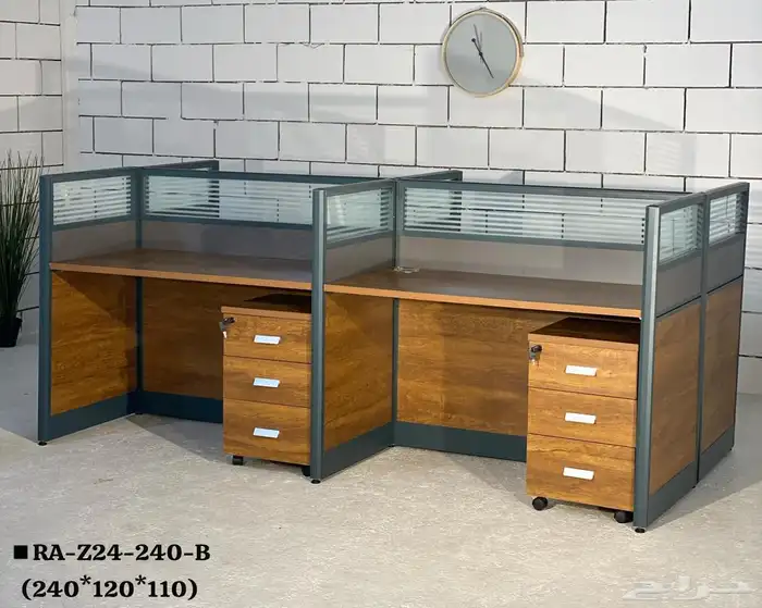 office furniture مكتب سكرتير دولاب كراسي و مكاتب طقم موظف 80