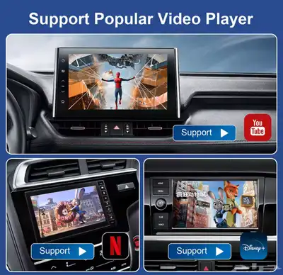 قطعة ابل كاربلاي لتحويل الشاشه اندرويد Apple carplay 3