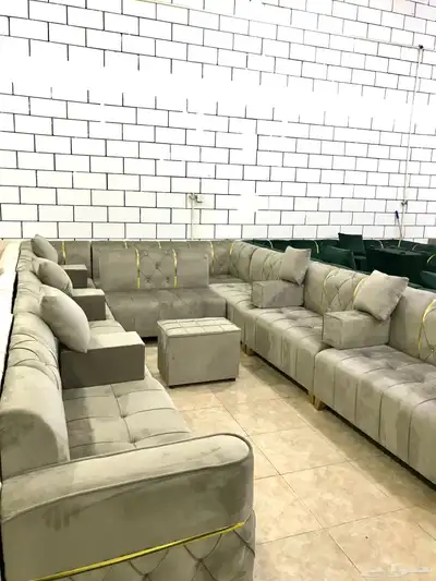 اطقم كنب جاهزه ب سعر 1650 ريال 3