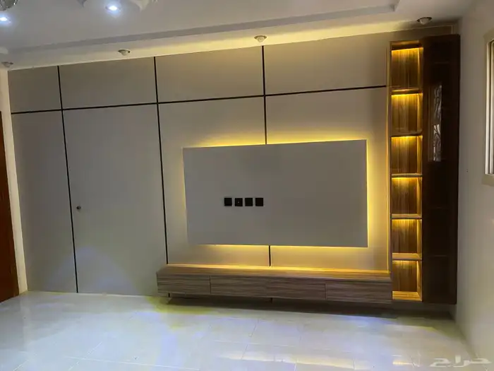 تفصيل غرف نوم تركيب ديكورات الخشبية 0