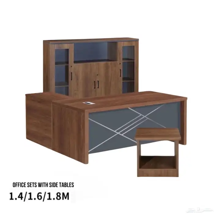office furniture مكتب سكرتير دولاب كراسي و مكاتب طقم موظف 68