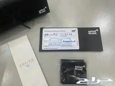 نظارة مون بلان MontBlanc أصلية جديدة مع كامل ملحقاتها 1