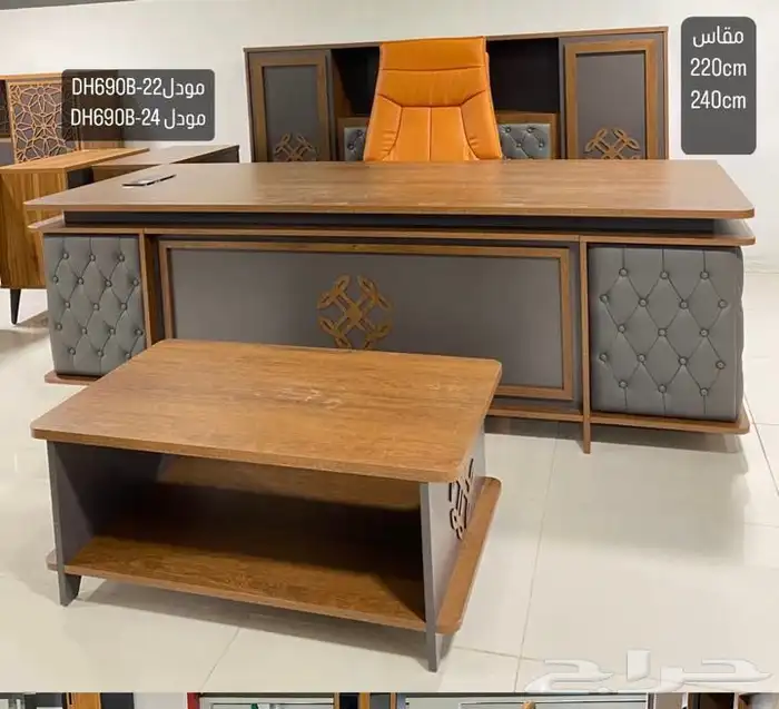 office furniture مكتب سكرتير دولاب كراسي و مكاتب طقم موظف 86