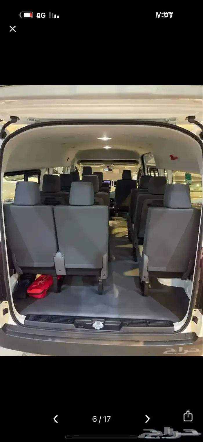 اجار باصات هايس وكوستر موديلات حديثه مع السائق جده 3