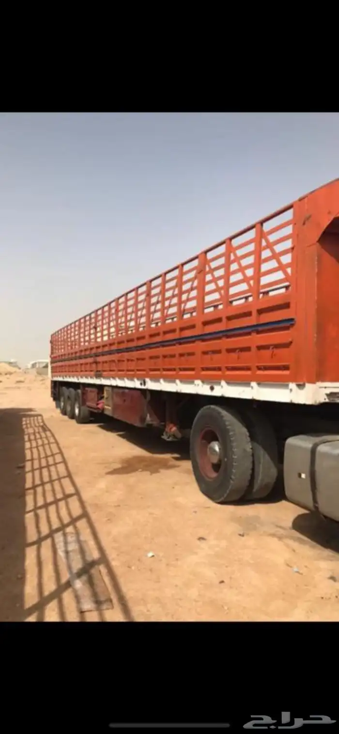 تريله للنقل تريلا جوانب نقل البضايع العفش الأثاث الأعلاف 0