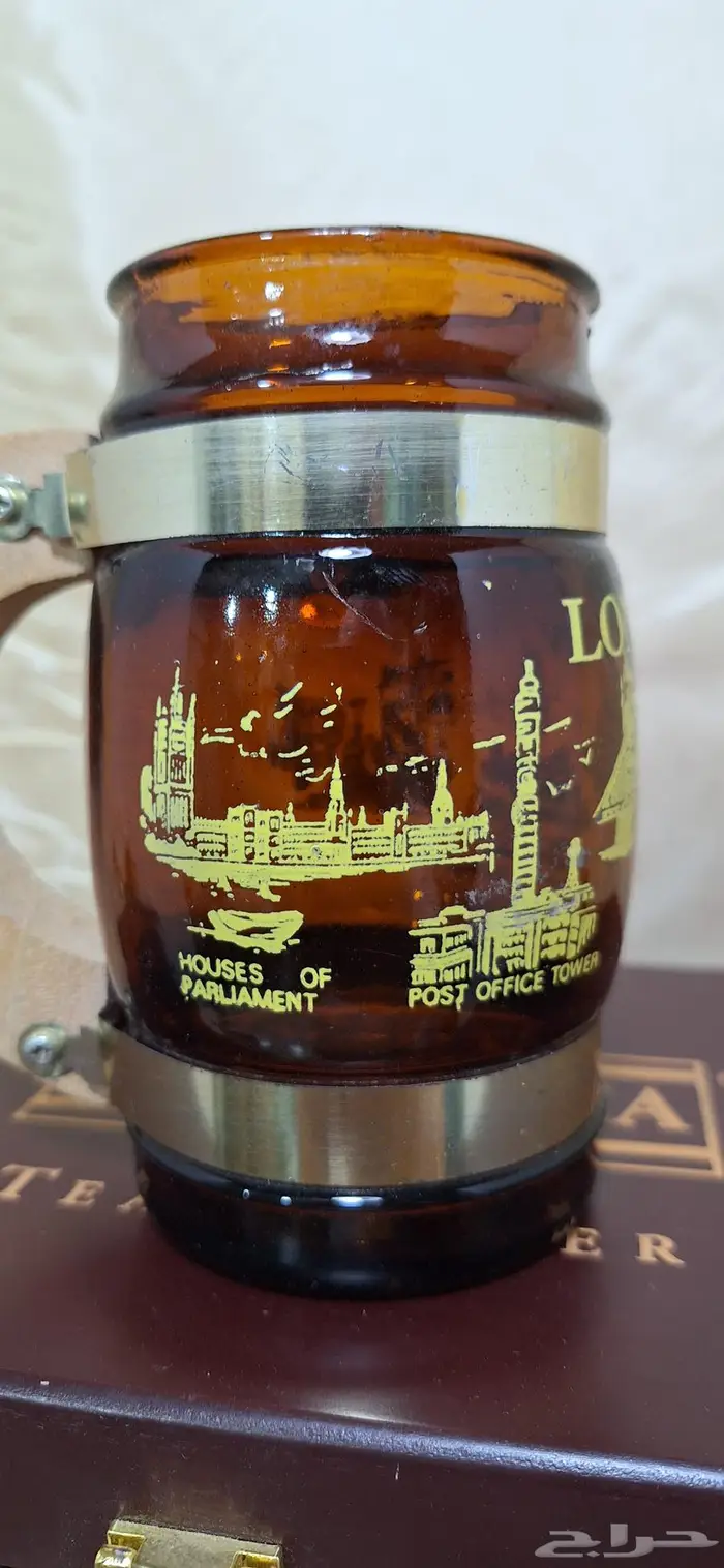 طقم شاي في صندوق مخمل فاخر 0