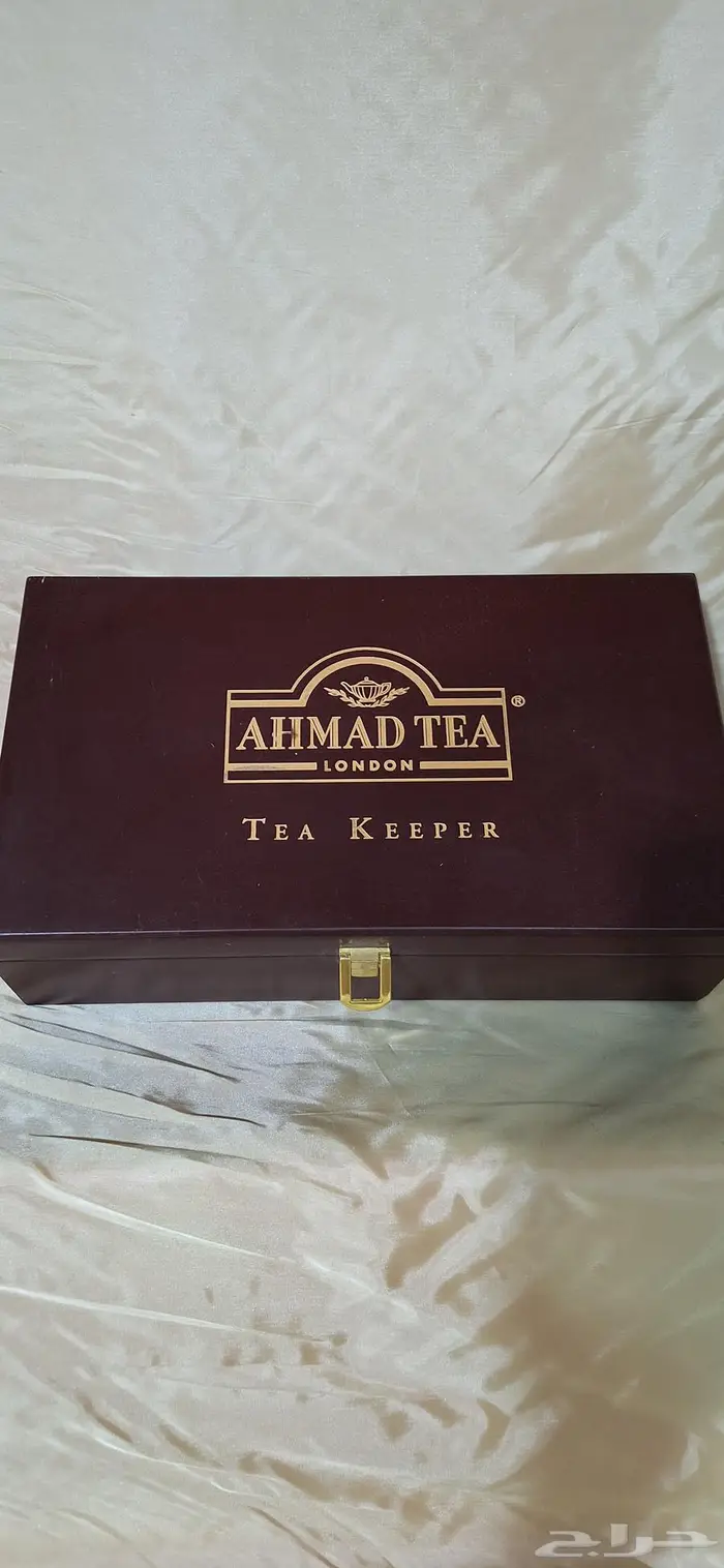 طقم شاي في صندوق مخمل فاخر 7