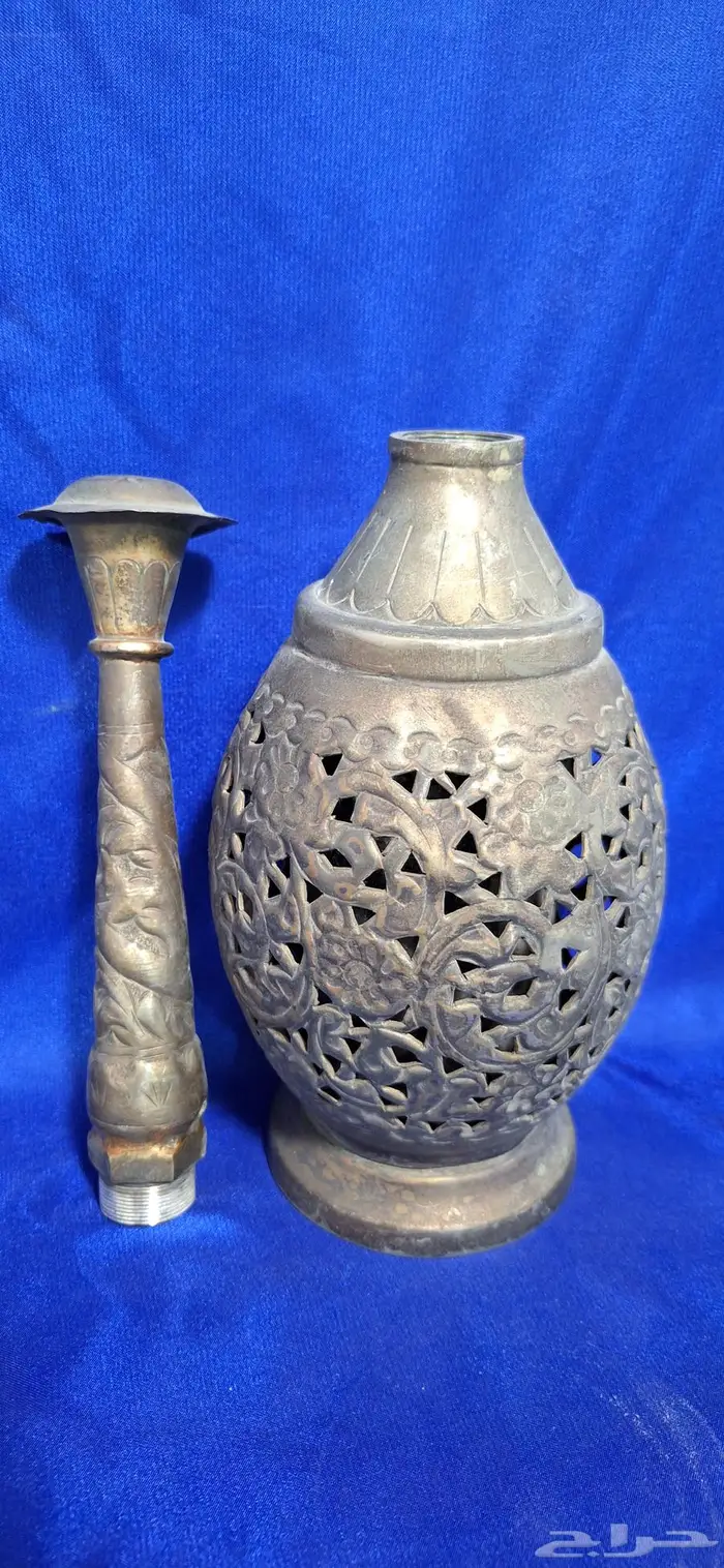 مرش ماء ورد نحاس تراثي حجم كبير 3