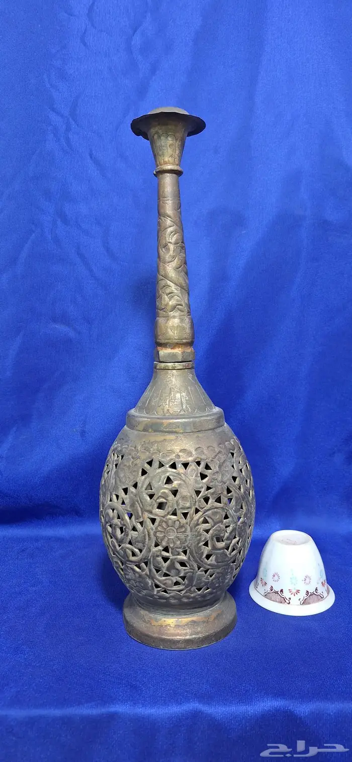 مرش ماء ورد نحاس تراثي حجم كبير 0