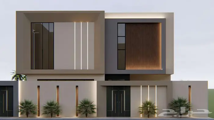 تصميم ثلاثي الابعاد 3D قصور وفيلا وتجاري 25