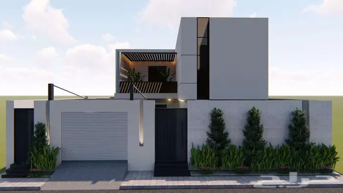 تصميم ثلاثي الابعاد 3D قصور وفيلا وتجاري 26