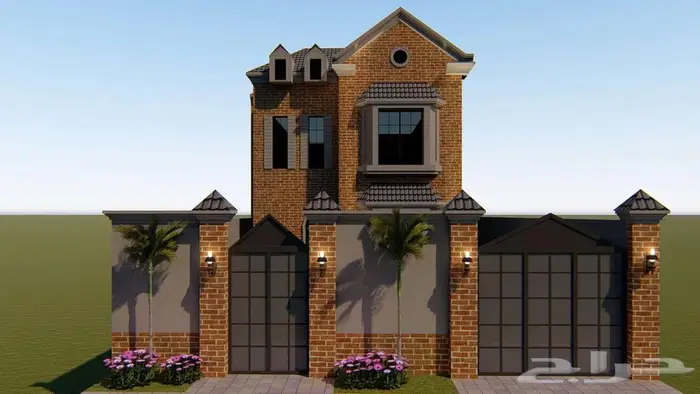 تصميم ثلاثي الابعاد 3D قصور وفيلا وتجاري 18