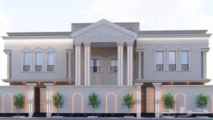 تصميم ثلاثي الابعاد 3D قصور وفيلا وتجاري 32