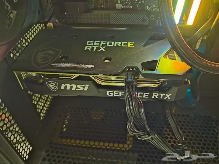 كرت شاشة 3050 حجم 8GB من MSI OC 0