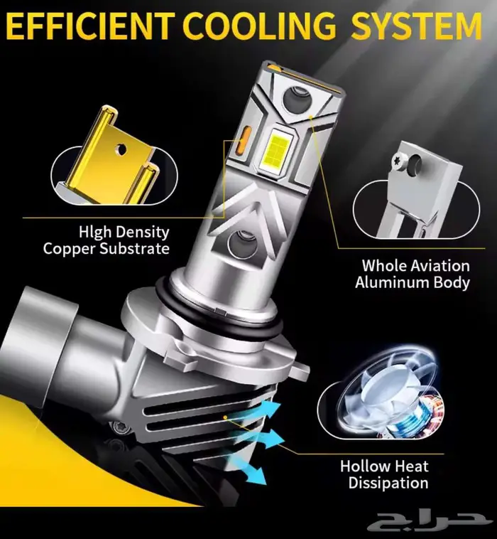 Led ليد للشفر 9005 H11 2