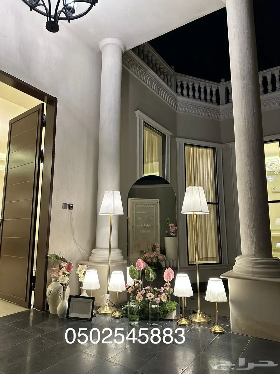 مداخل استقبال كوش طاولات عشاء طاولات بوفيه 1