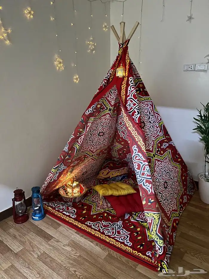 خيمه رمضان وأجواء الصيام جديده ونظيفه استخدمت استخدام خفيف 1