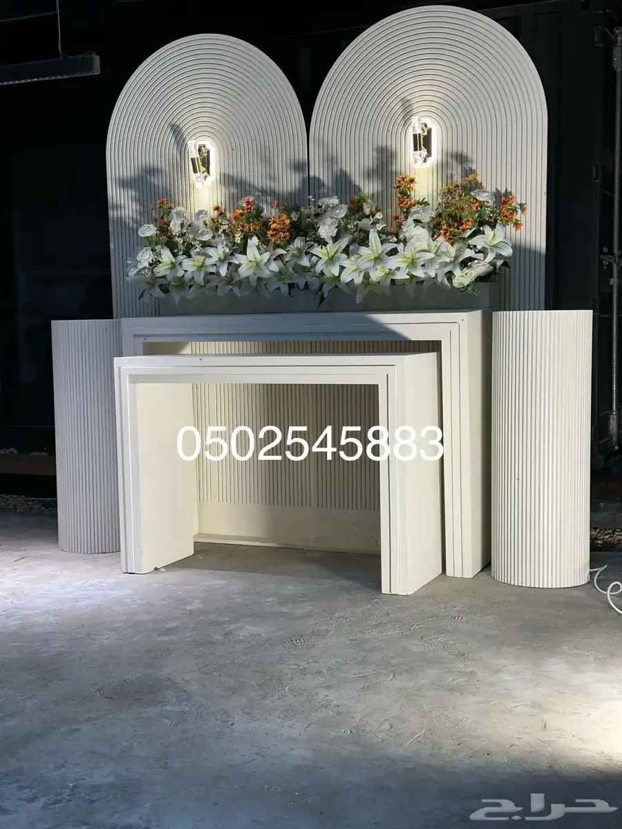 مداخل استقبال كوش طاولات عشاء طاولات بوفيه 4