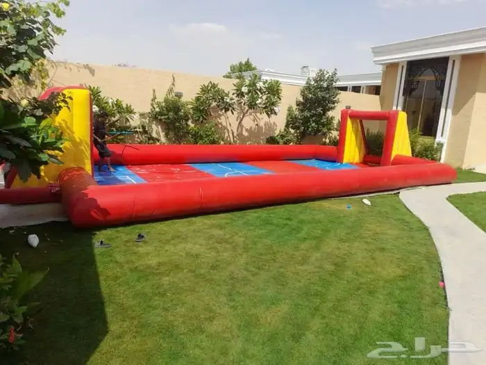 زحليقة مائية نطيطة مائية ملعب صابوني 7