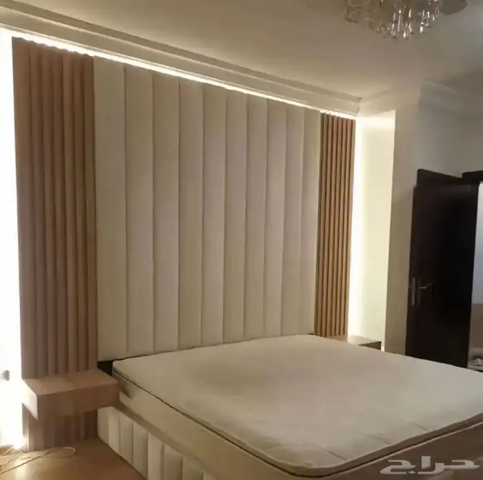 تفصيل غرف نوم وتركيب ديكورات خشبية 6