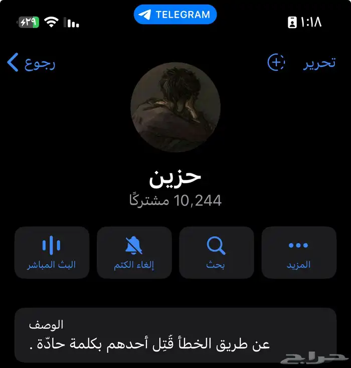 قناة تلجرام تلقرام تم البيع 0