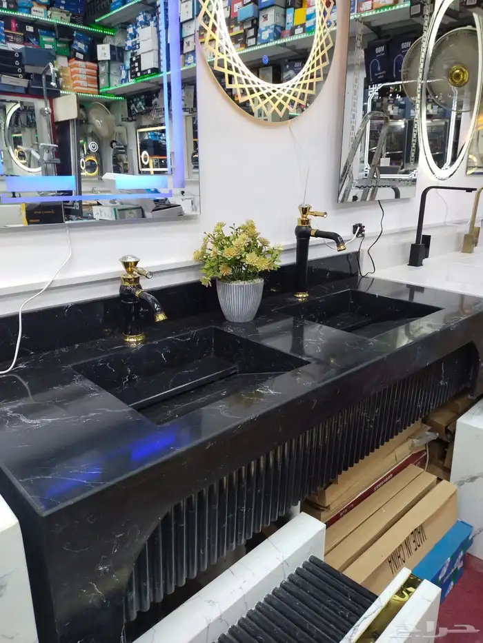 رخام وجرانيت وحجر طبيعي ومغاسل رخام ومطابخ رخام 16