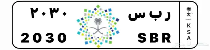لوحة خصوصي رؤية ر ب س 2030 0