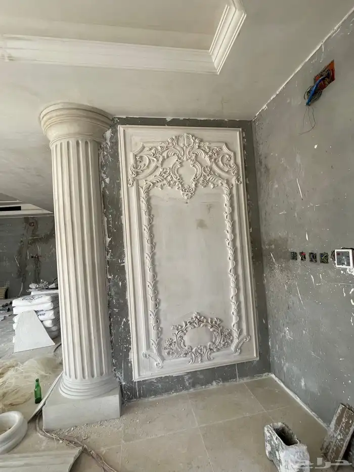 ديكورات خارجيه وداخليه جي ارسي جبس فرنسي جبس روماني 15