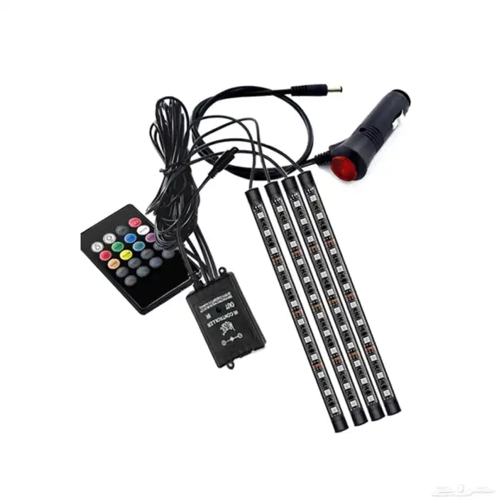 شريط إضاءة LED للسيارة من الداخل 1