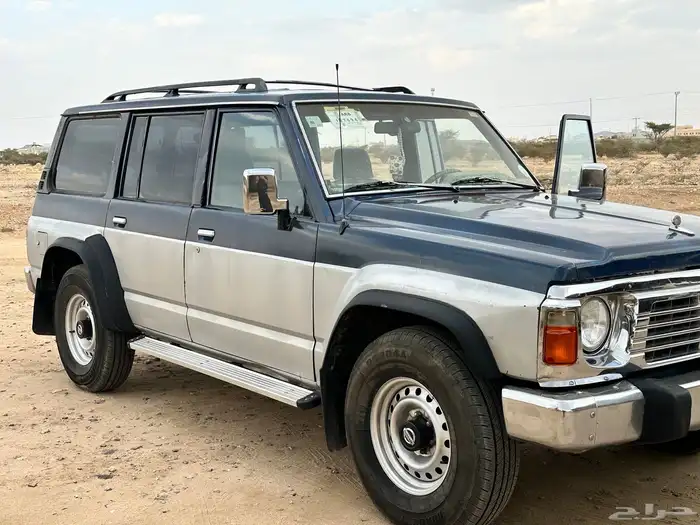 جيب بترول نيسان 1988 للبيع أو للبدل بغنم 3