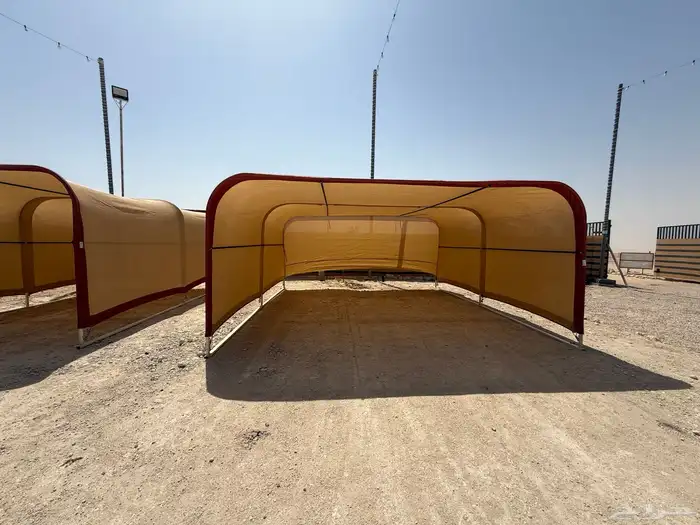 مظلة سيارة متنقلة للبيع بالدمام 6