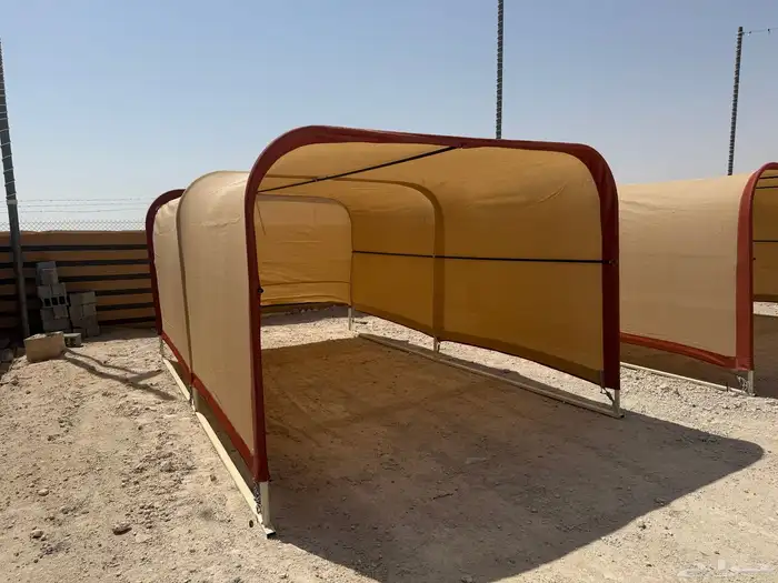 مظلة سيارة متنقلة للبيع بالدمام 0