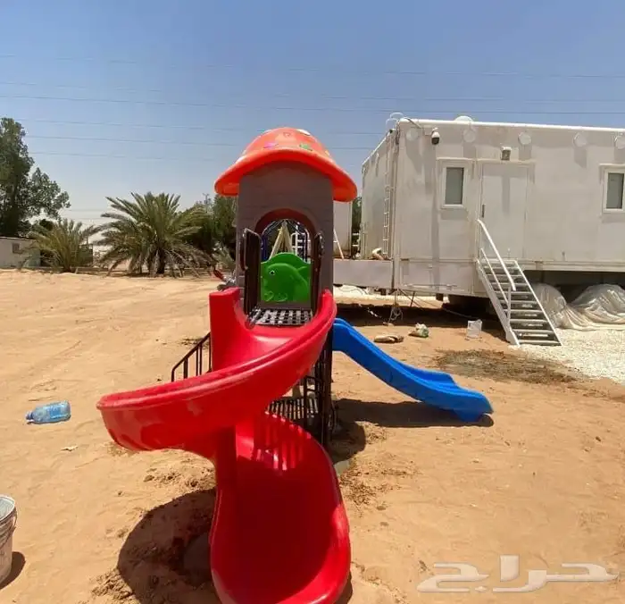 ألعاب حدائق كبيرة تناسب للالطفال بيت كبير مراجيح وزحاليق 4
