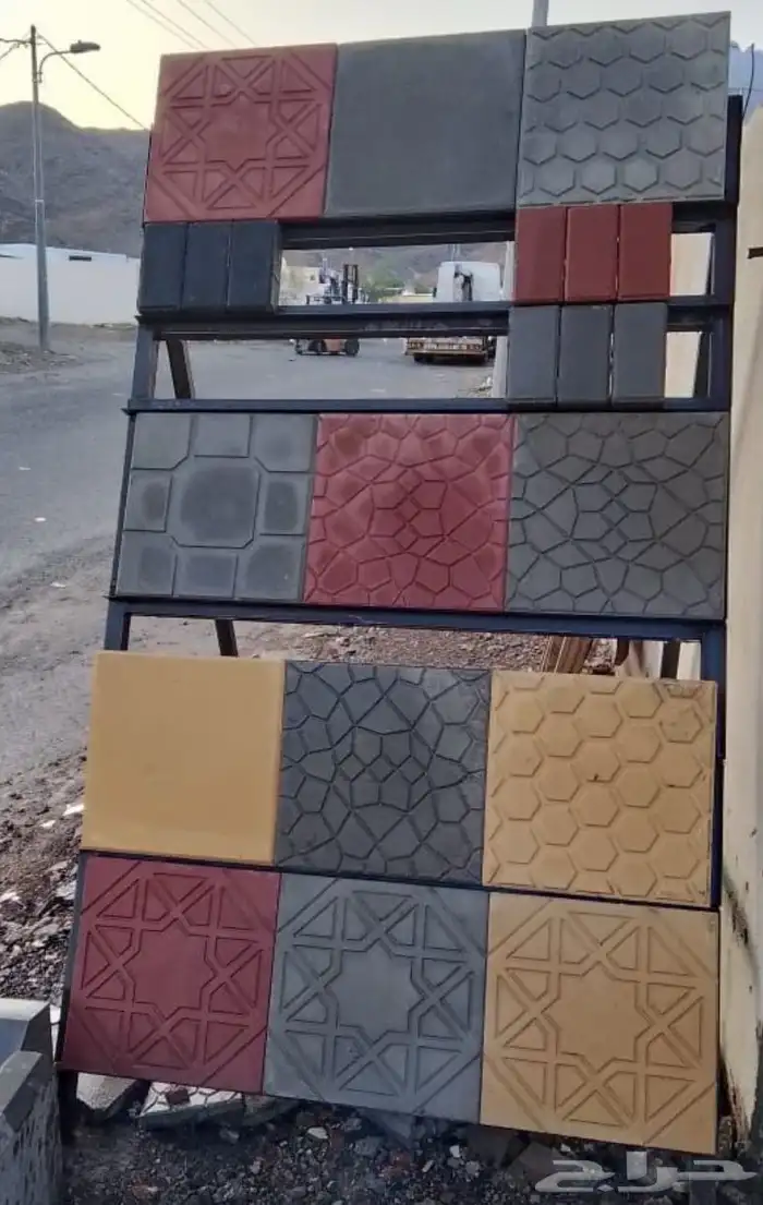 مصنع بلاط اسمنتي و رخام هندي و بلاط أحواش 0
