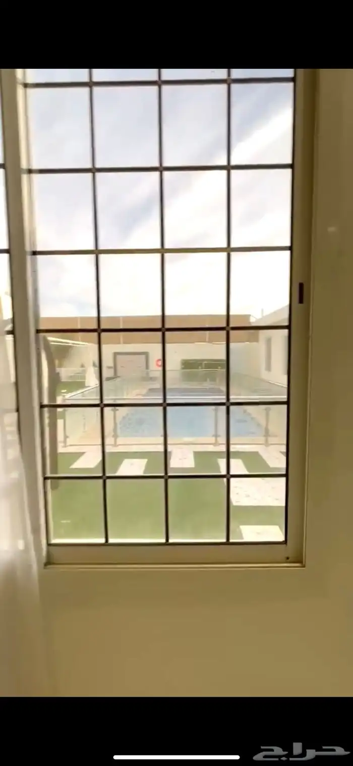 شاليه للايجار في جدة بمسبح كبير استراحة قسمين شاليهات مجلسين 13