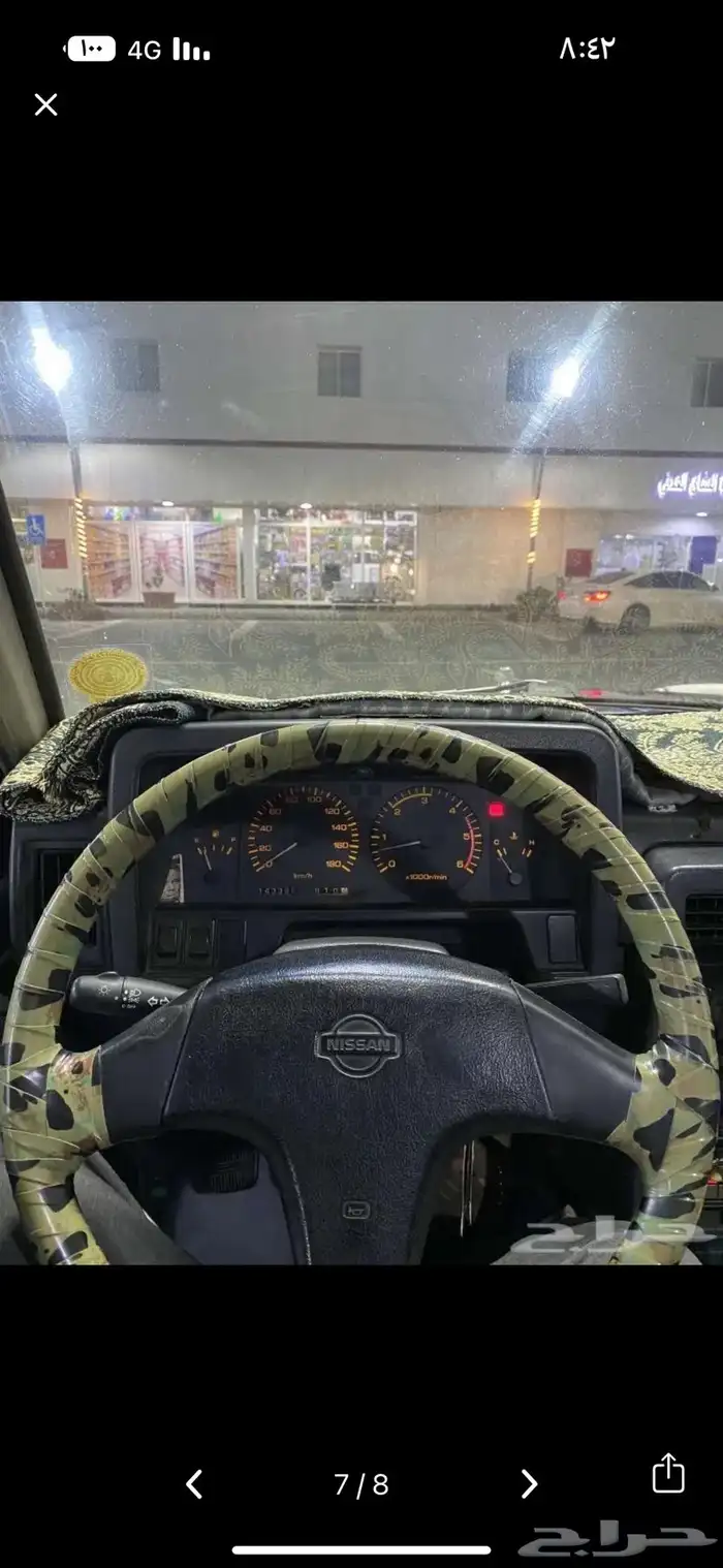 جيب بترول نيسان 1988 للبيع أو للبدل بغنم 0