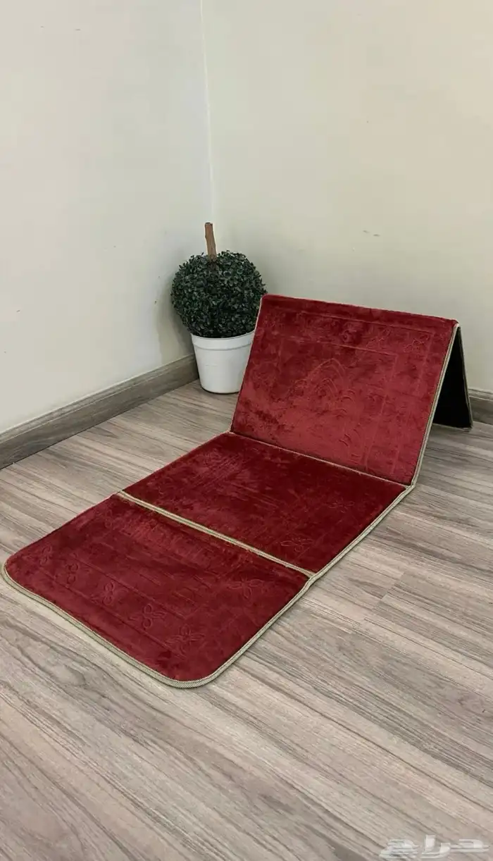 سجادة صلاة مع مسند للظهر 6