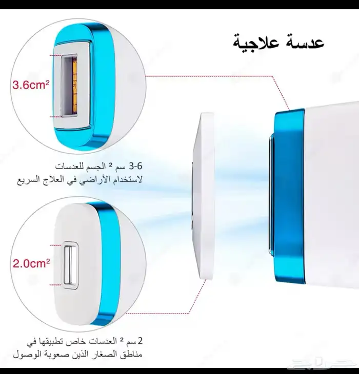 جهاز إزالة الشعر بالليزر T4   النعومة تبدأ من هنا 4