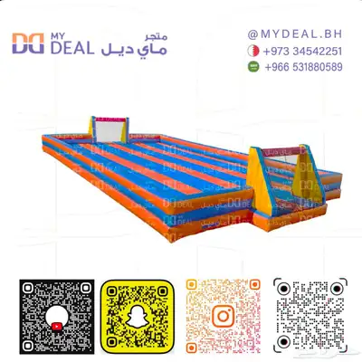 مصنع نطيطات وزحاليق وملاعب صابونية   ضمان وجودة   شحن مجاني 1