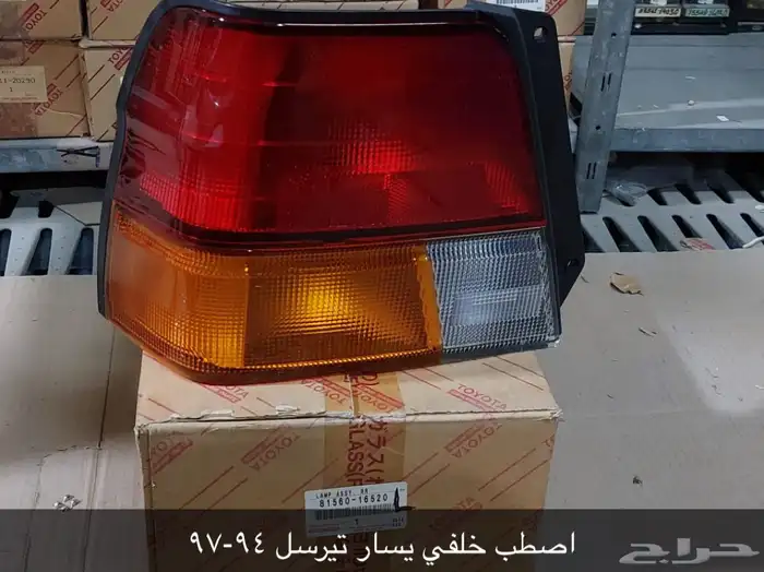 اصطبات خلفية تويوتا وشمعات اركان 0