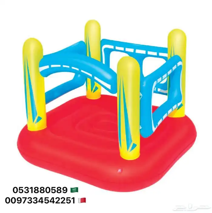 نطيطات زحاليق مائية ملاعب صابونية مسابح مائية 37