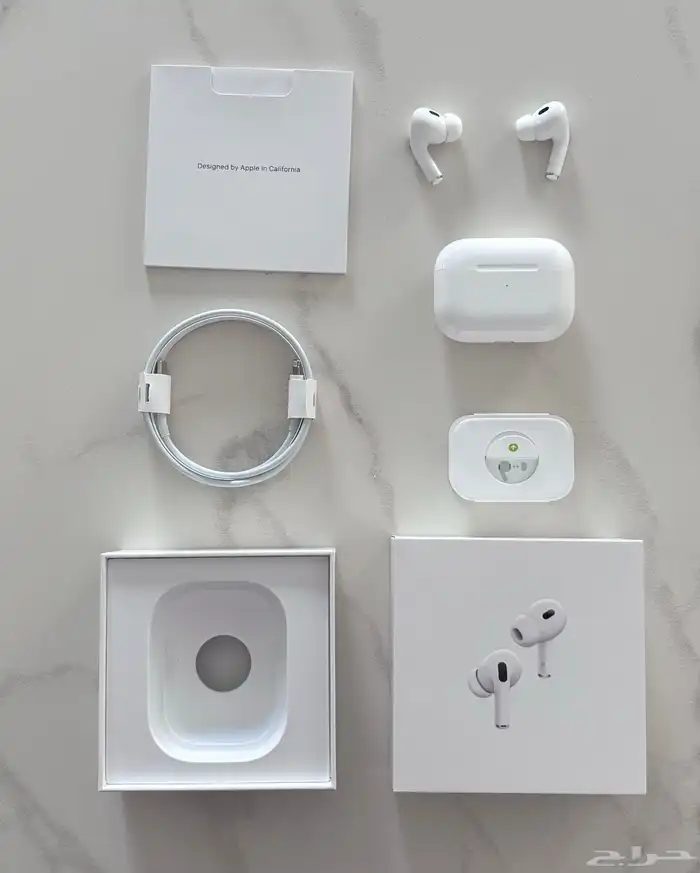 سماعة ايربودز برو الإصدار الثاني شبه جديدة 0