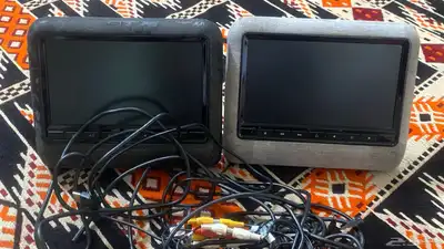شاشتين سياره خلفيه 0