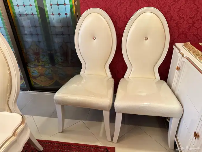 طقم طاولة طعام 10 كراسي للبيع 2