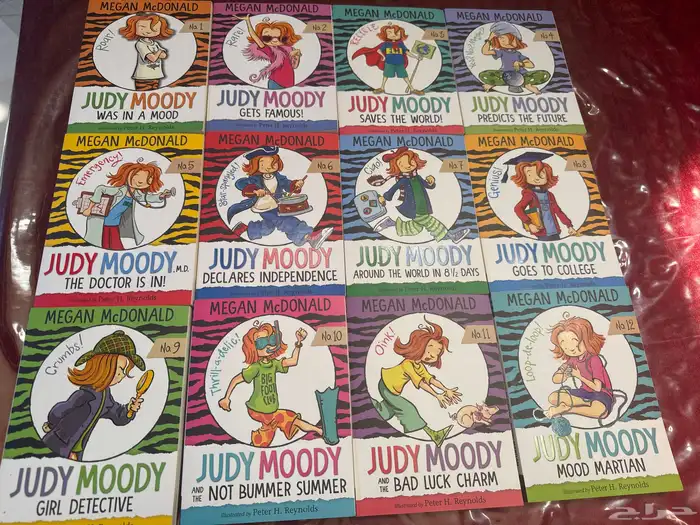 مجموعة كتب (جودي مودي Judy Moody )كوليكشن كامل شبه جديد 3